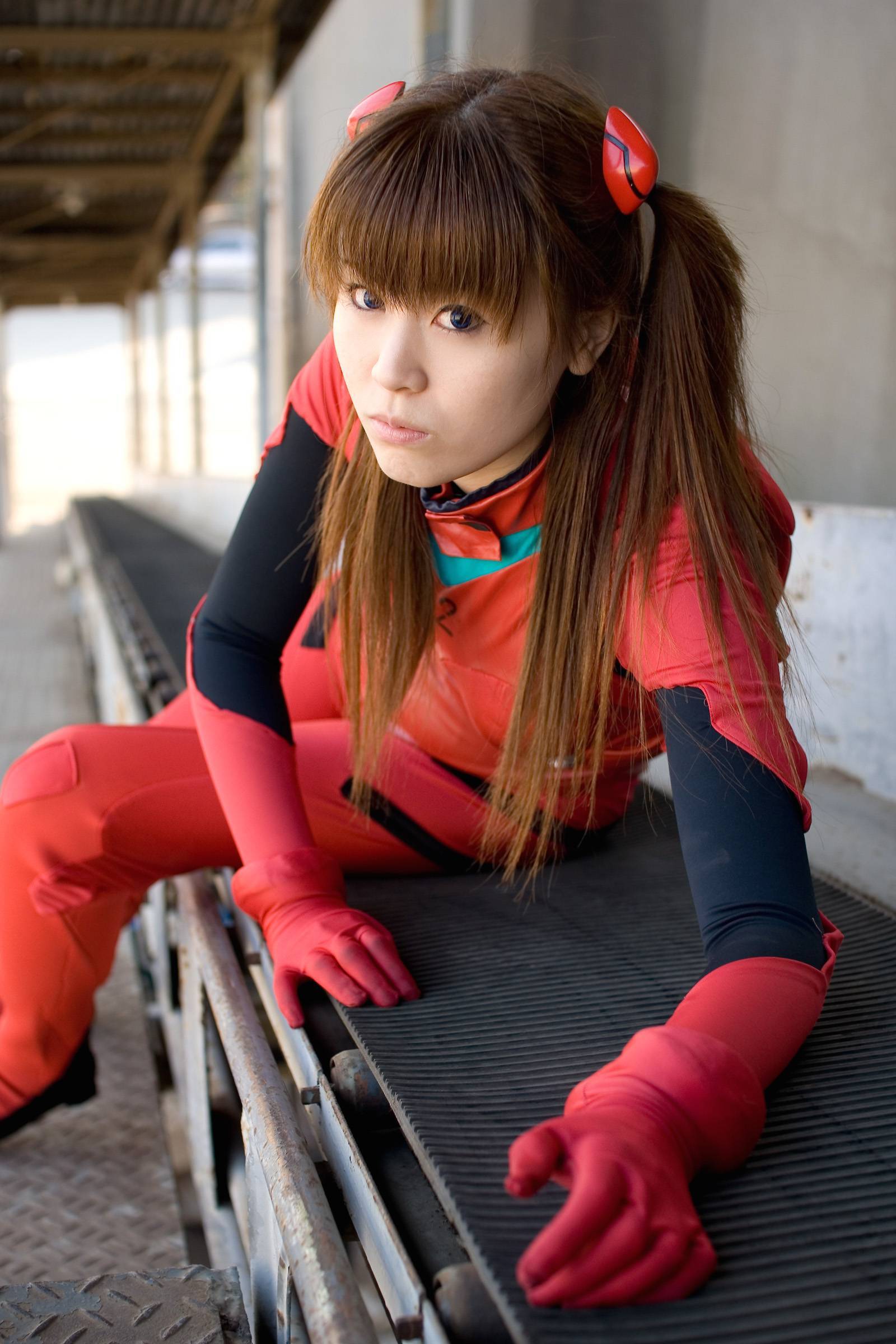 [Cosplay] 2013.03.28 Evangelion Sexy Asuka Cosplay